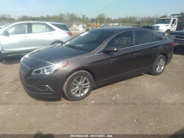 Photo 1 VIN: 5NPE24AF6GH387712 - HYUNDAI SONATA 