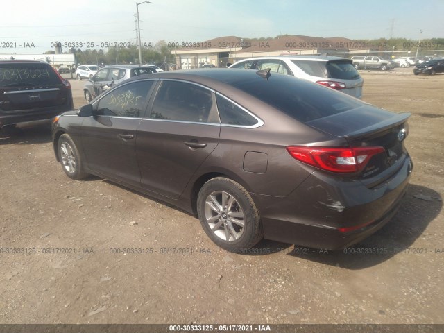 Photo 2 VIN: 5NPE24AF6GH387712 - HYUNDAI SONATA 