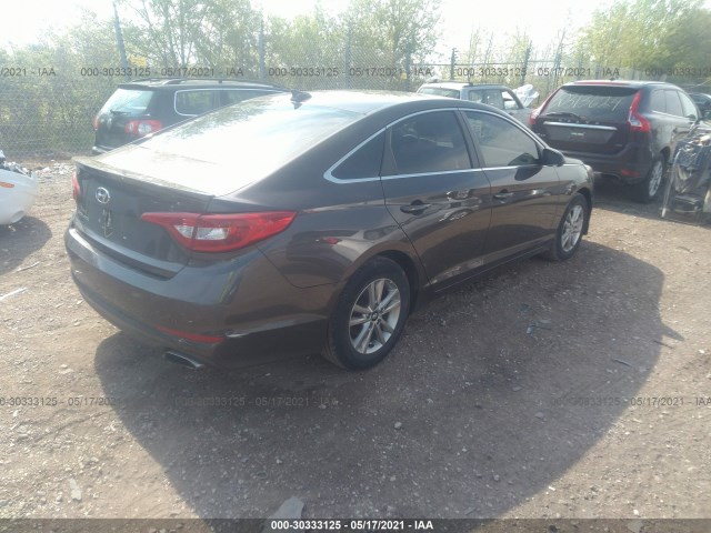 Photo 3 VIN: 5NPE24AF6GH387712 - HYUNDAI SONATA 