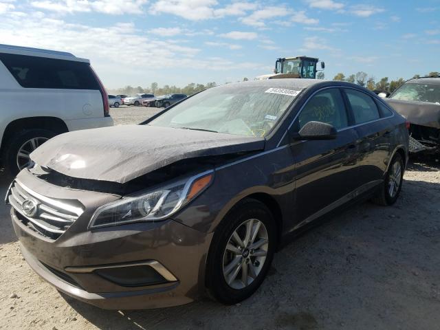 Photo 1 VIN: 5NPE24AF6GH389993 - HYUNDAI SONATA SE 