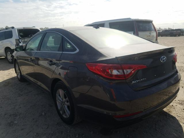 Photo 2 VIN: 5NPE24AF6GH389993 - HYUNDAI SONATA SE 