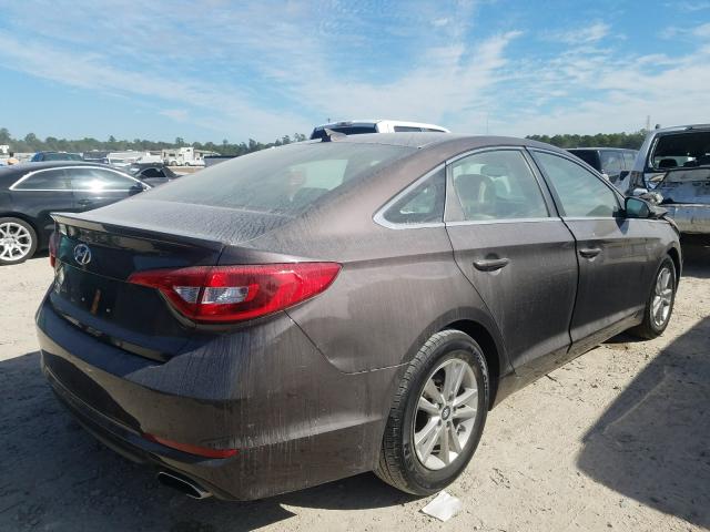 Photo 3 VIN: 5NPE24AF6GH389993 - HYUNDAI SONATA SE 