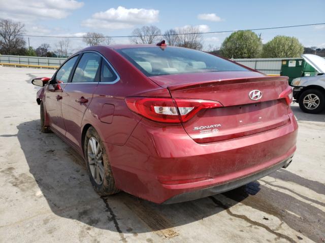 Photo 2 VIN: 5NPE24AF6GH392490 - HYUNDAI SONATA SE 