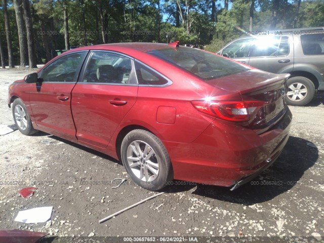 Photo 2 VIN: 5NPE24AF6GH396703 - HYUNDAI SONATA 