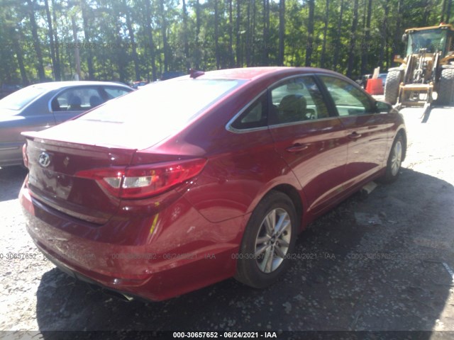 Photo 3 VIN: 5NPE24AF6GH396703 - HYUNDAI SONATA 