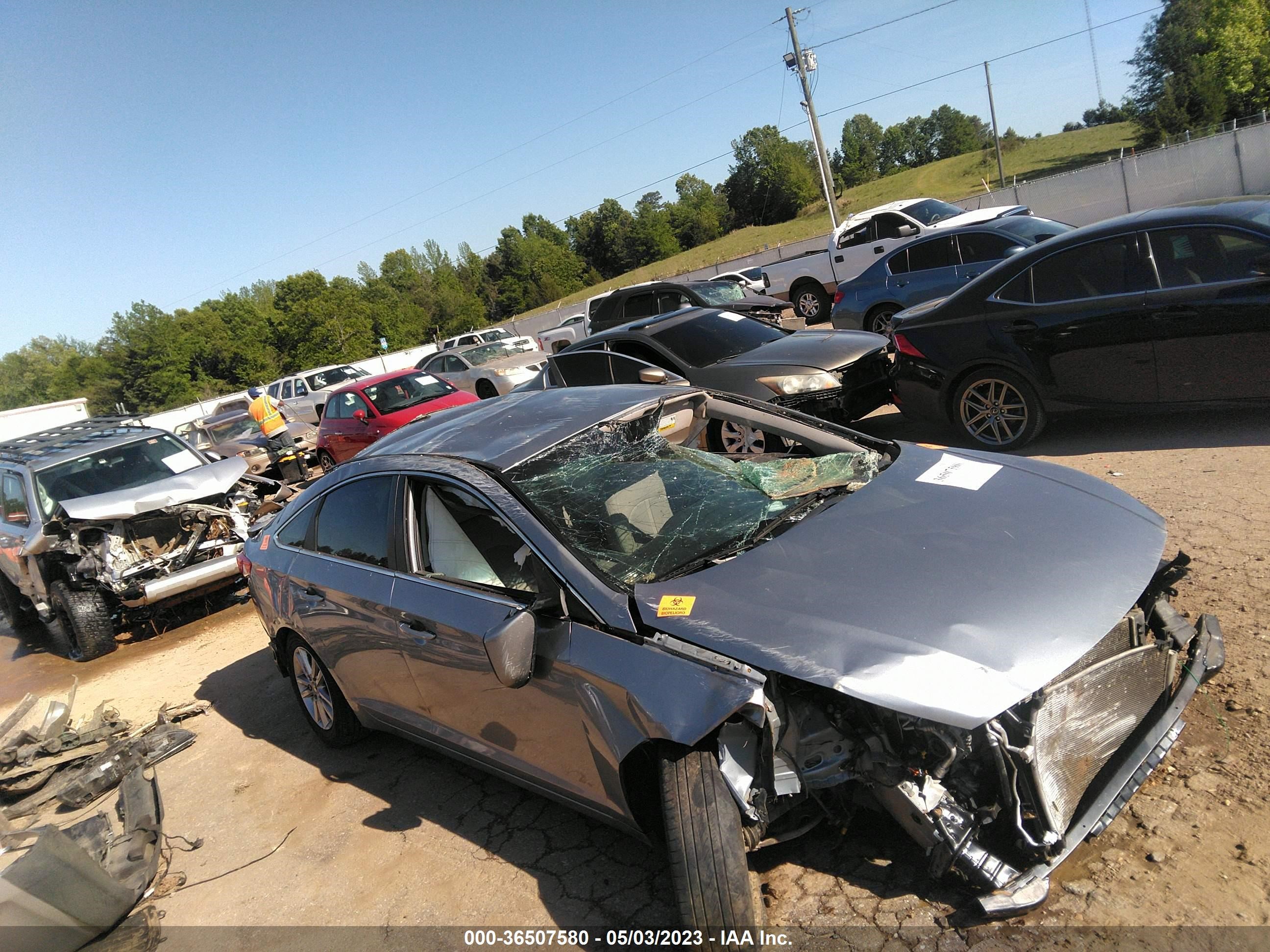 Photo 5 VIN: 5NPE24AF6GH406565 - HYUNDAI SONATA 