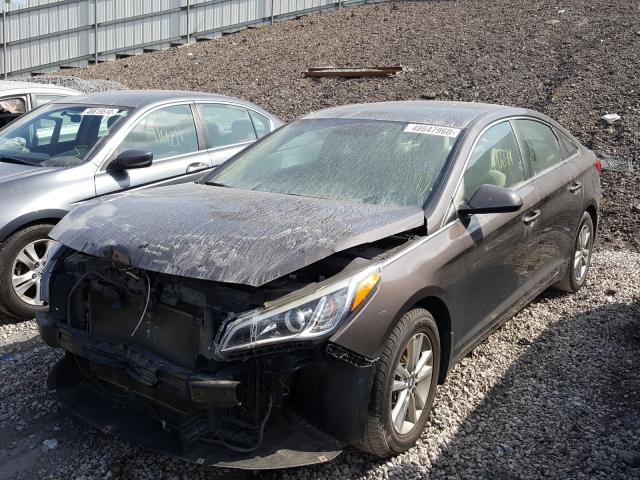 Photo 1 VIN: 5NPE24AF6GH408283 - HYUNDAI SONATA SE 