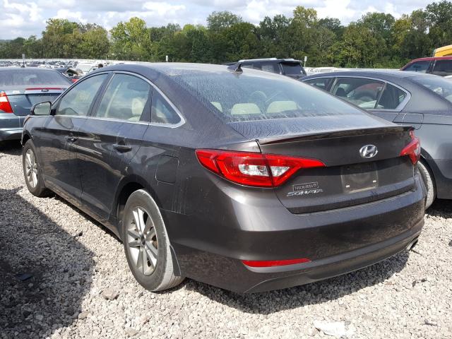 Photo 2 VIN: 5NPE24AF6GH408283 - HYUNDAI SONATA SE 