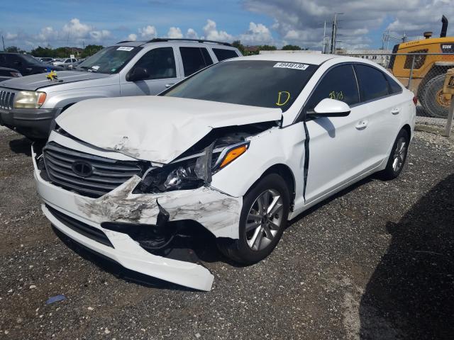 Photo 1 VIN: 5NPE24AF6GH410471 - HYUNDAI SONATA SE 