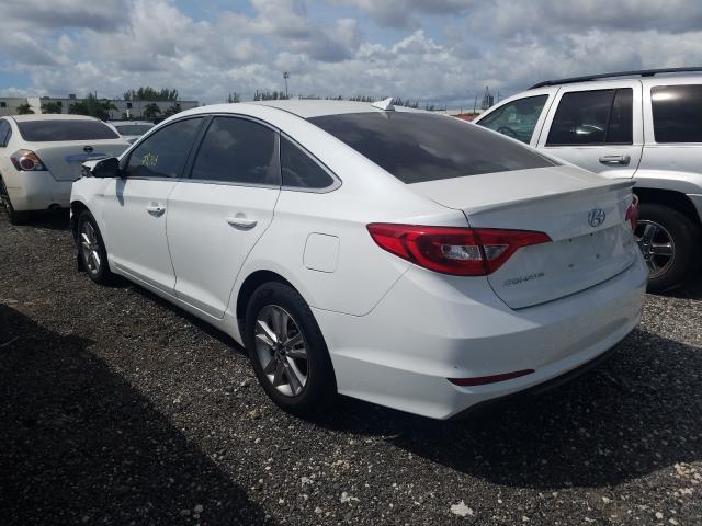 Photo 2 VIN: 5NPE24AF6GH410471 - HYUNDAI SONATA SE 