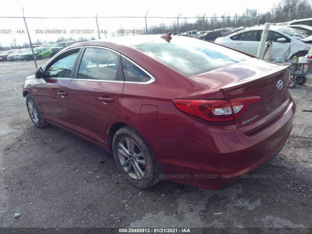 Photo 2 VIN: 5NPE24AF6GH424967 - HYUNDAI SONATA 