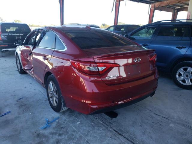 Photo 2 VIN: 5NPE24AF6GH430428 - HYUNDAI SONATA SE 