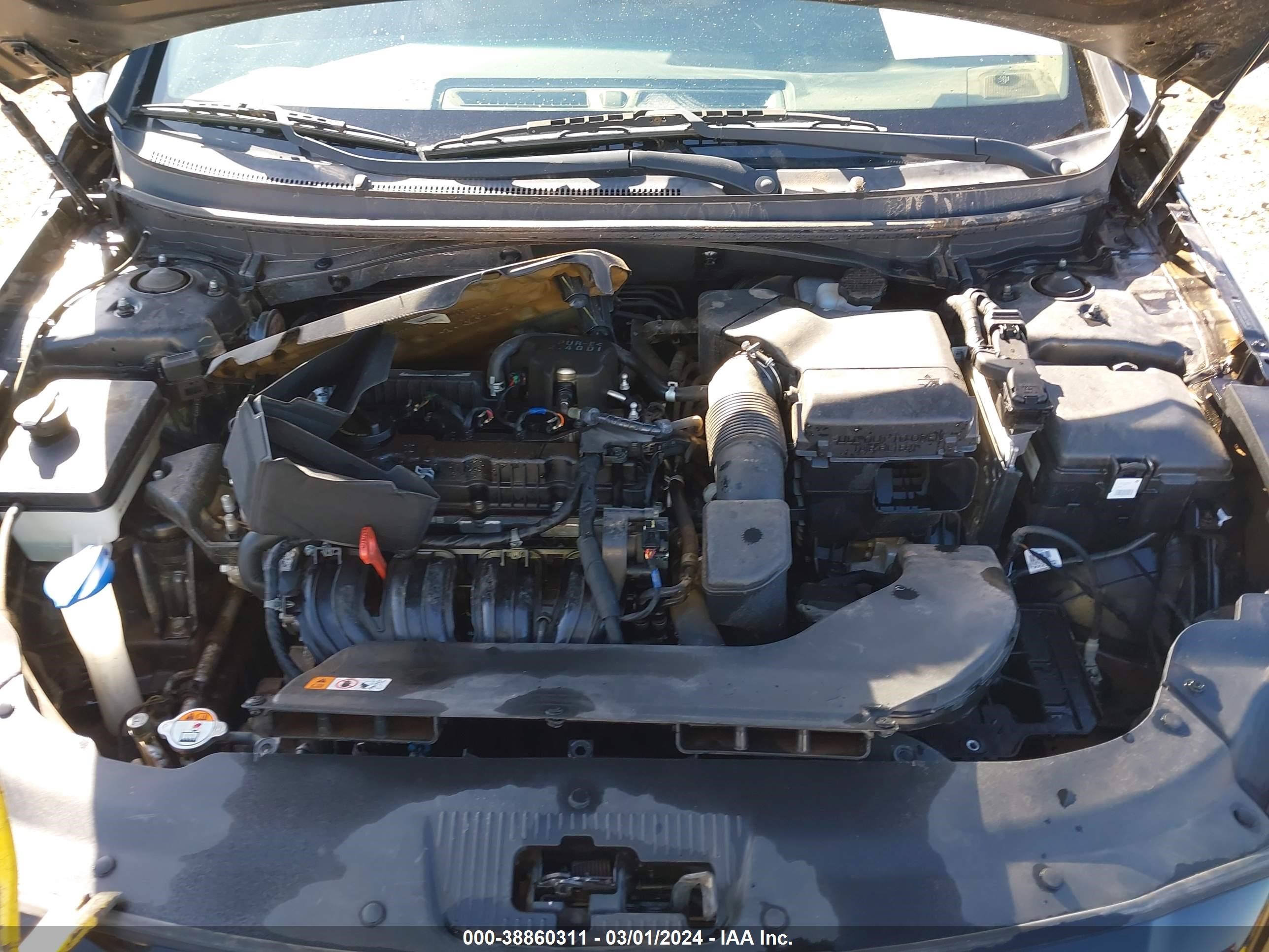 Photo 9 VIN: 5NPE24AF6HH437817 - HYUNDAI SONATA 