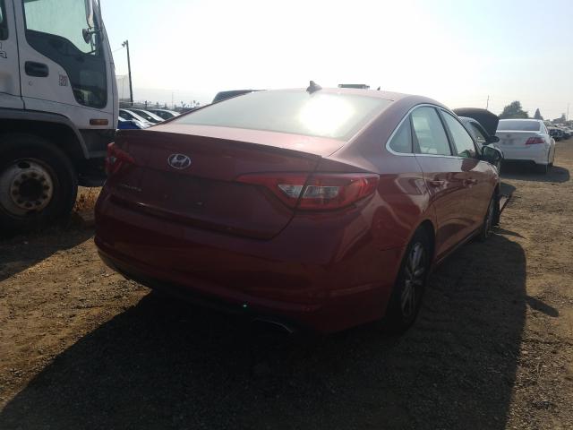 Photo 3 VIN: 5NPE24AF6HH445254 - HYUNDAI SONATA SE 