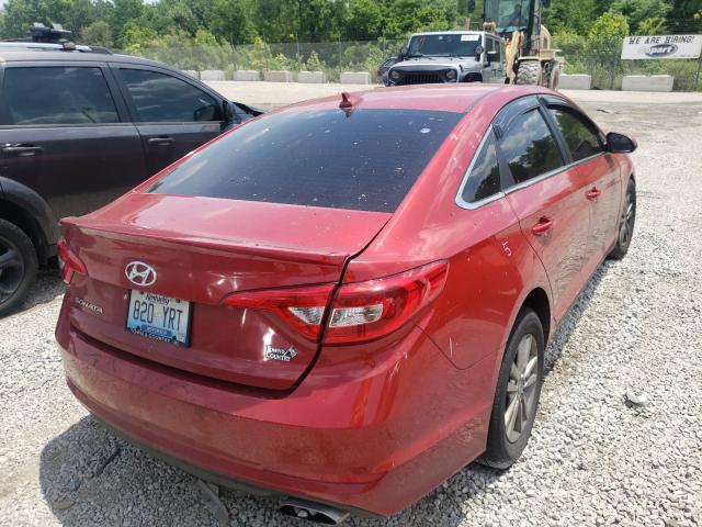 Photo 3 VIN: 5NPE24AF6HH448042 - HYUNDAI SONATA SE 