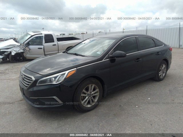 Photo 1 VIN: 5NPE24AF6HH450809 - HYUNDAI SONATA 