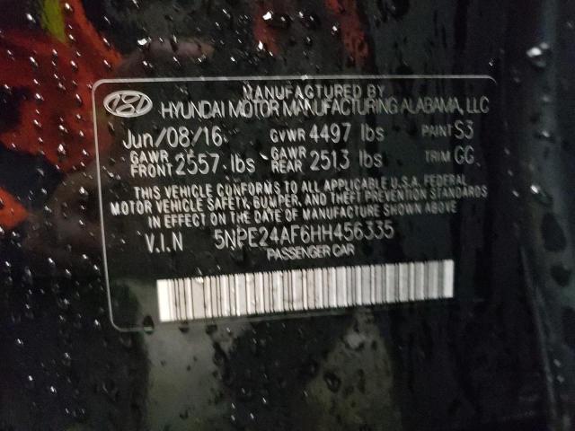 Photo 11 VIN: 5NPE24AF6HH456335 - HYUNDAI SONATA 