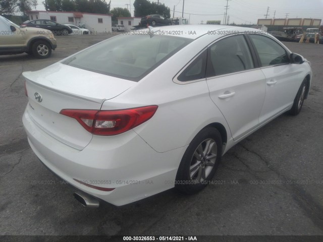 Photo 3 VIN: 5NPE24AF6HH465939 - HYUNDAI SONATA SE 