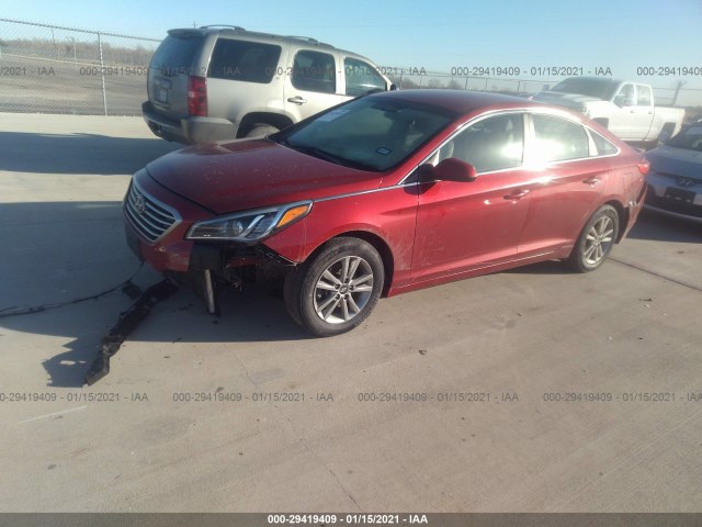 Photo 1 VIN: 5NPE24AF6HH473829 - HYUNDAI SONATA 