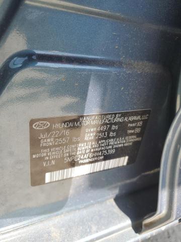 Photo 12 VIN: 5NPE24AF6HH475399 - HYUNDAI SONATA SE 