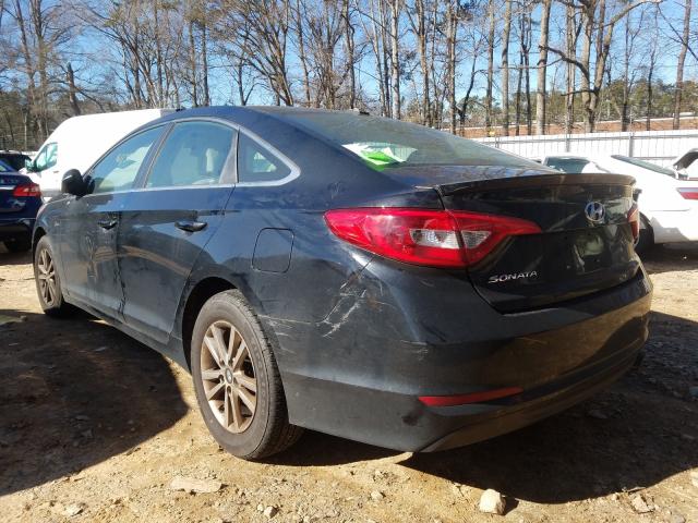 Photo 2 VIN: 5NPE24AF6HH485950 - HYUNDAI SONATA SE 