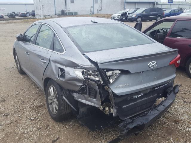 Photo 2 VIN: 5NPE24AF6HH487259 - HYUNDAI SONATA SE 