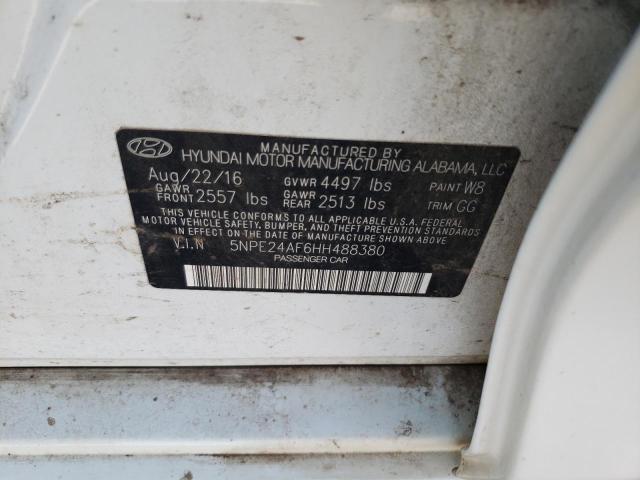 Photo 9 VIN: 5NPE24AF6HH488380 - HYUNDAI SONATA SE 