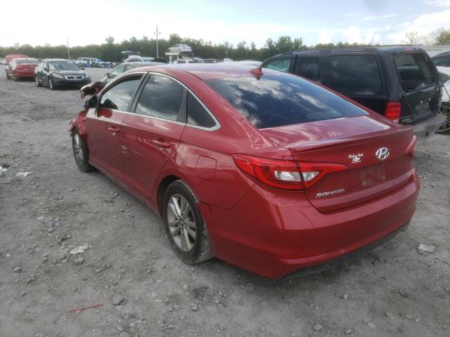 Photo 2 VIN: 5NPE24AF6HH490808 - HYUNDAI SONATA SE 