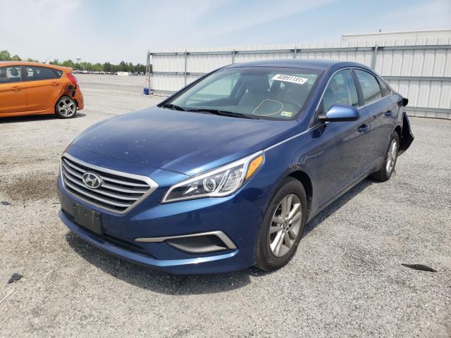 Photo 1 VIN: 5NPE24AF6HH492316 - HYUNDAI SONATA SE 