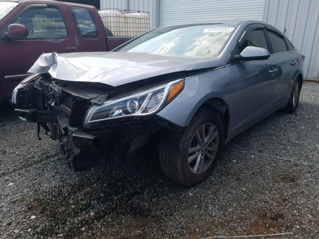 Photo 1 VIN: 5NPE24AF6HH492591 - HYUNDAI SONATA SE 