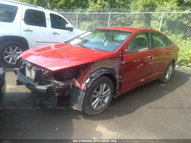 Photo 1 VIN: 5NPE24AF6HH492672 - HYUNDAI SONATA 