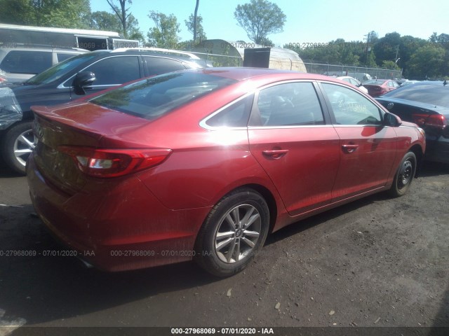 Photo 3 VIN: 5NPE24AF6HH492672 - HYUNDAI SONATA 