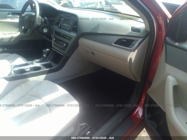 Photo 4 VIN: 5NPE24AF6HH492672 - HYUNDAI SONATA 