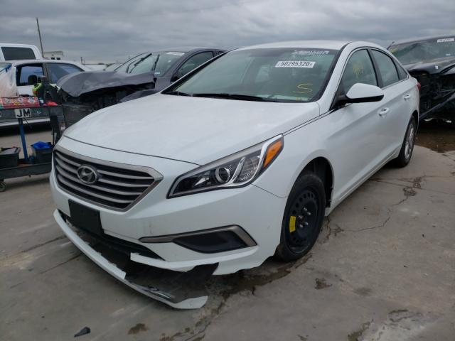 Photo 1 VIN: 5NPE24AF6HH494163 - HYUNDAI SONATA SE 