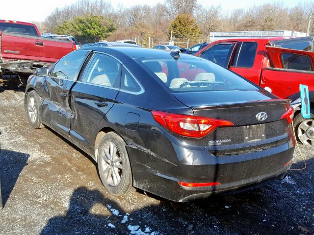 Photo 2 VIN: 5NPE24AF6HH499735 - HYUNDAI SONATA SE 