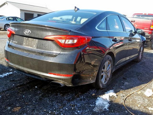 Photo 3 VIN: 5NPE24AF6HH499735 - HYUNDAI SONATA SE 