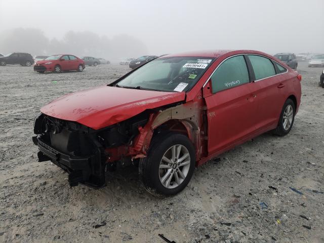 Photo 1 VIN: 5NPE24AF6HH517585 - HYUNDAI SONATA SE 