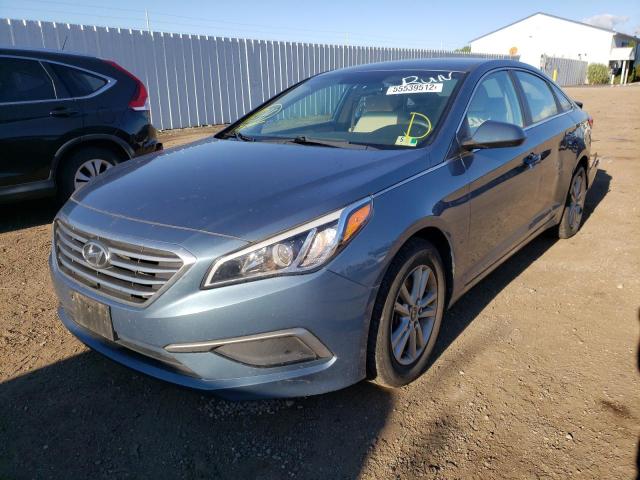 Photo 1 VIN: 5NPE24AF6HH523855 - HYUNDAI SONATA SE 