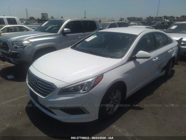 Photo 1 VIN: 5NPE24AF6HH532605 - HYUNDAI SONATA 