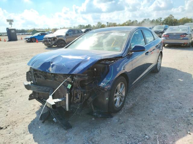 Photo 1 VIN: 5NPE24AF6HH535388 - HYUNDAI SONATA SE 