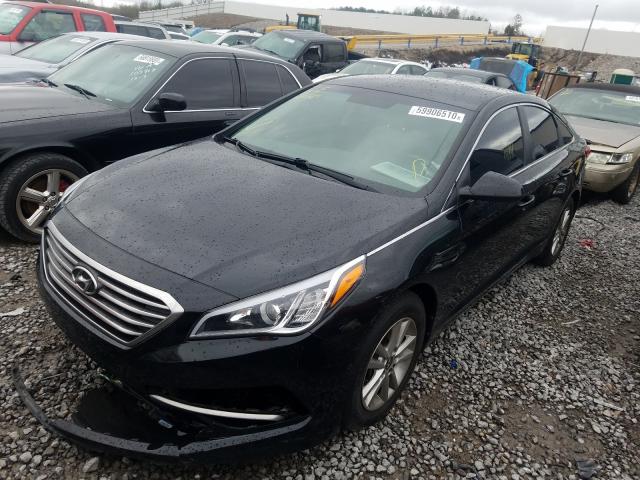 Photo 1 VIN: 5NPE24AF6HH537299 - HYUNDAI SONATA SE 