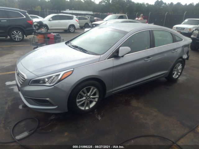 Photo 1 VIN: 5NPE24AF6HH538128 - HYUNDAI SONATA 