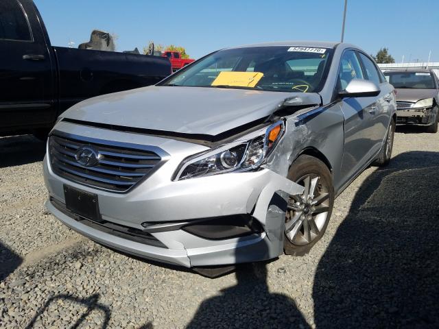 Photo 1 VIN: 5NPE24AF6HH539277 - HYUNDAI SONATA SE 