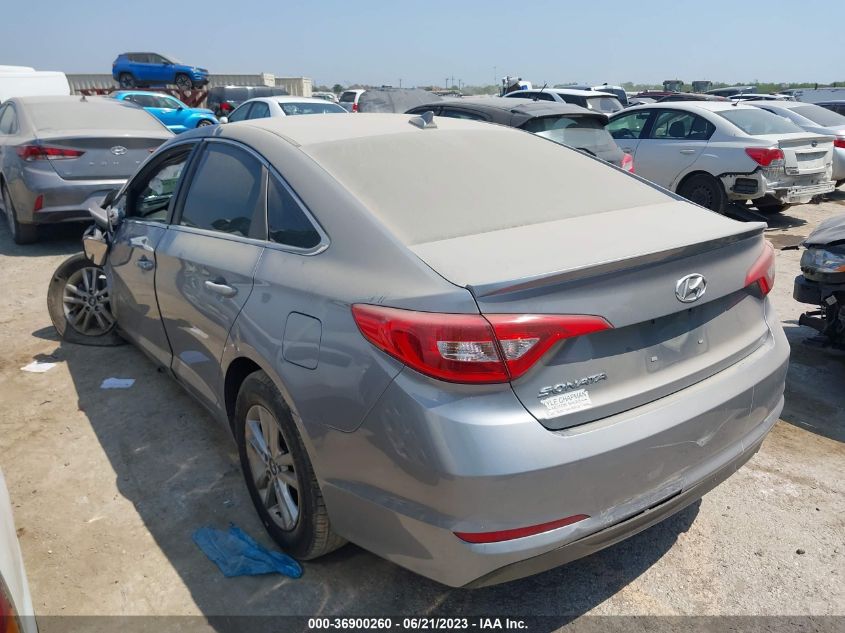 Photo 2 VIN: 5NPE24AF6HH541384 - HYUNDAI SONATA 