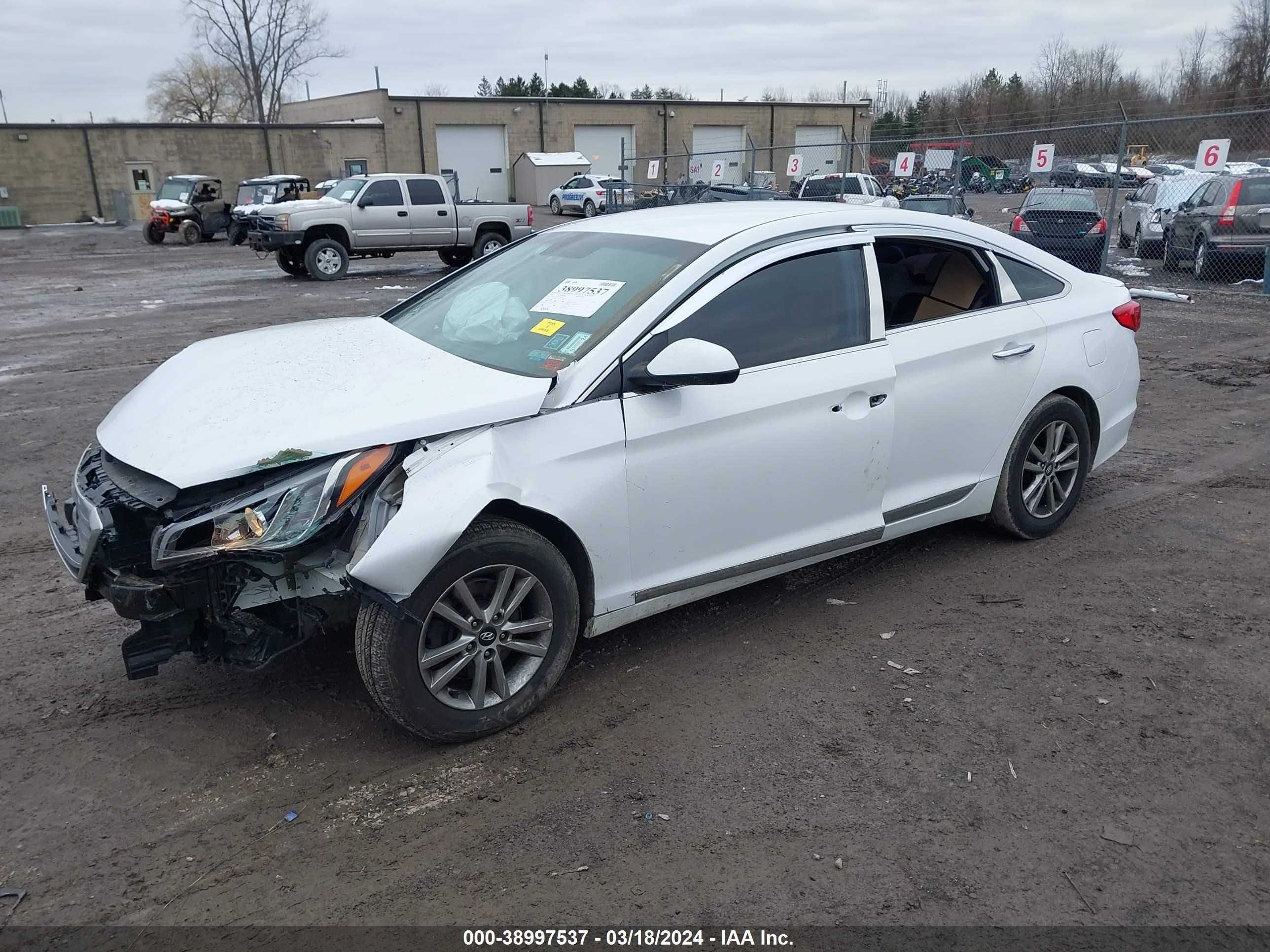 Photo 1 VIN: 5NPE24AF6HH549307 - HYUNDAI SONATA 