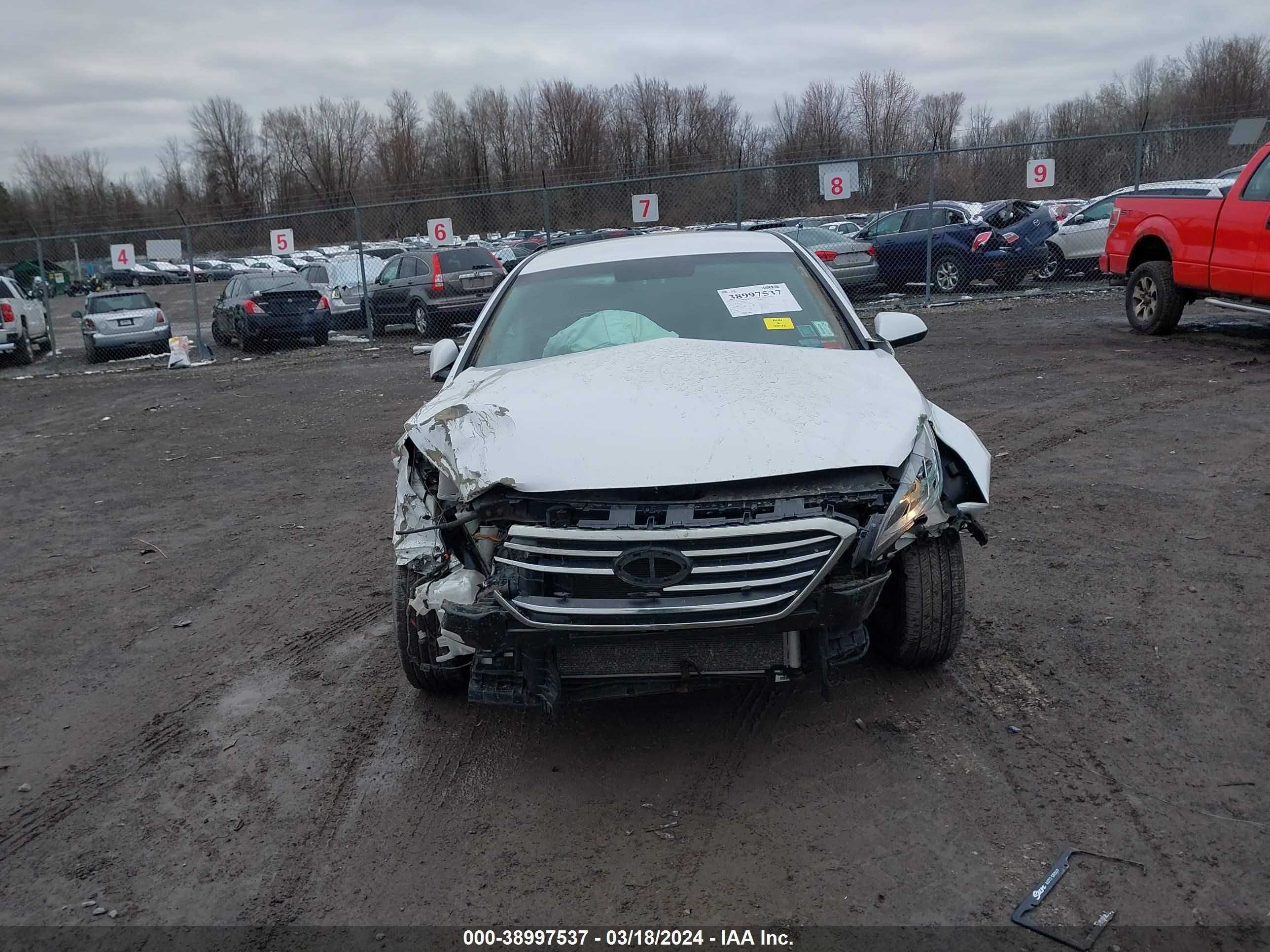 Photo 5 VIN: 5NPE24AF6HH549307 - HYUNDAI SONATA 