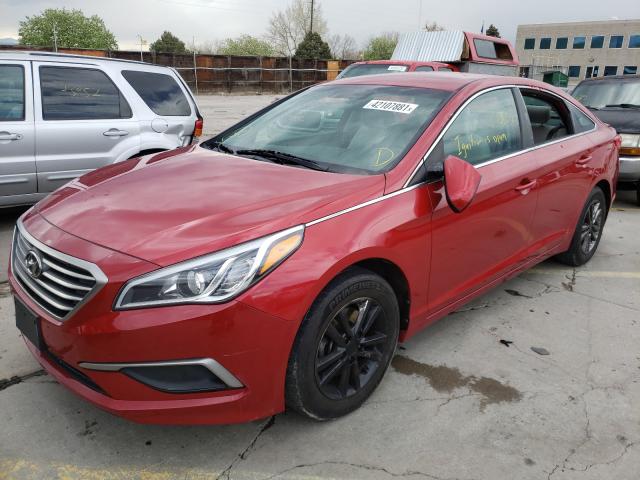 Photo 1 VIN: 5NPE24AF6HH561876 - HYUNDAI SONATA SE 