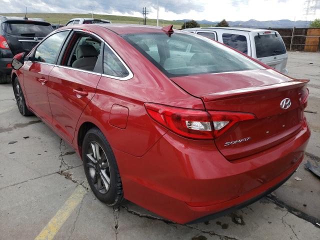 Photo 2 VIN: 5NPE24AF6HH561876 - HYUNDAI SONATA SE 