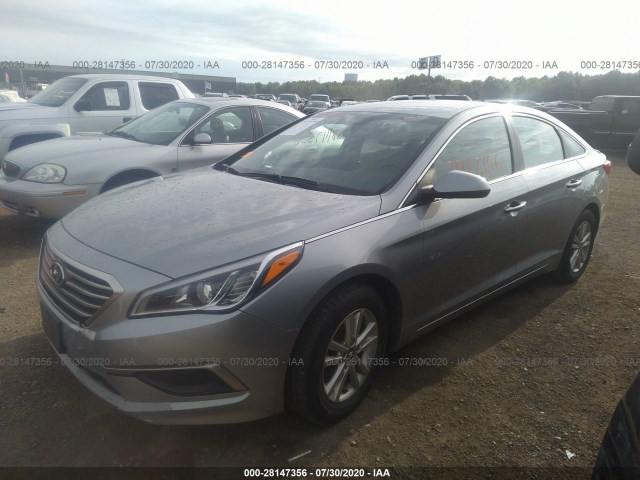 Photo 1 VIN: 5NPE24AF6HH564258 - HYUNDAI SONATA 