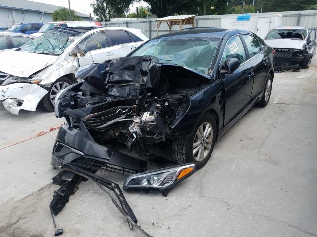 Photo 1 VIN: 5NPE24AF6HH567483 - HYUNDAI SONATA SE 